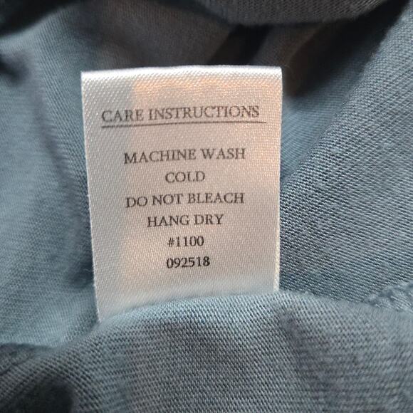 Free Fly Men's Bamboo Long Sleeve Shirt Grey Size XL - Picture 6 of 8